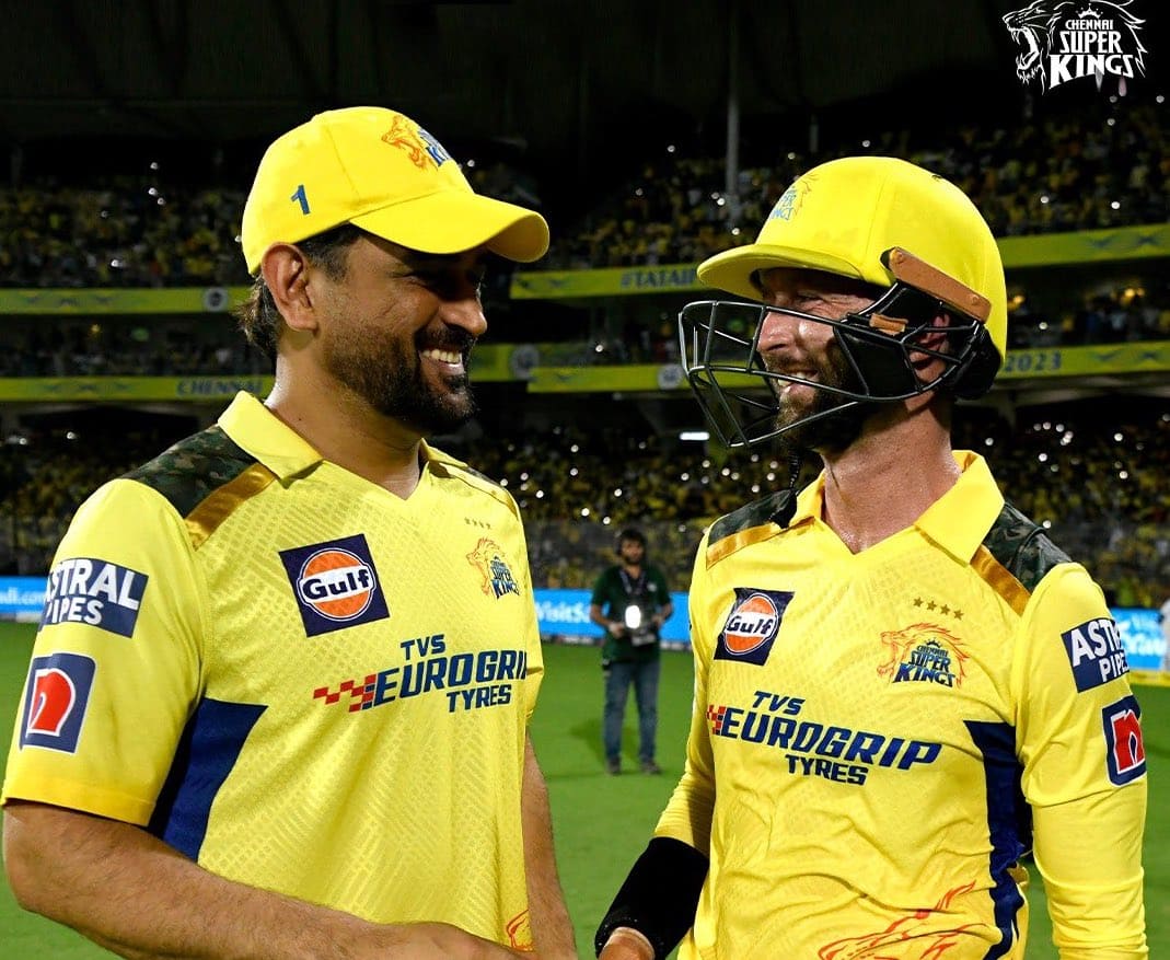 'It's Great to Have him...,' Devon Conway Talks about MS Dhoni and his Influence